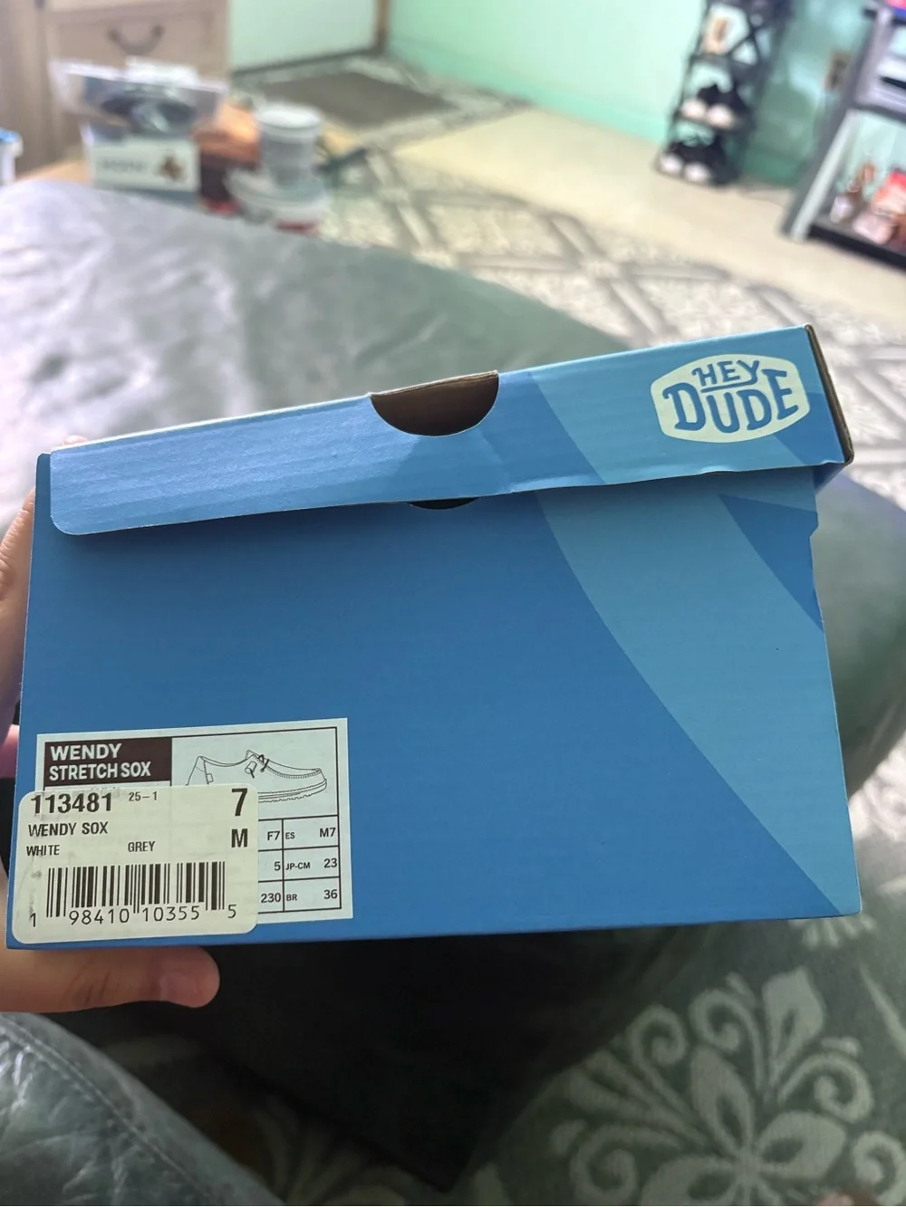 Brand new gray hey dudes